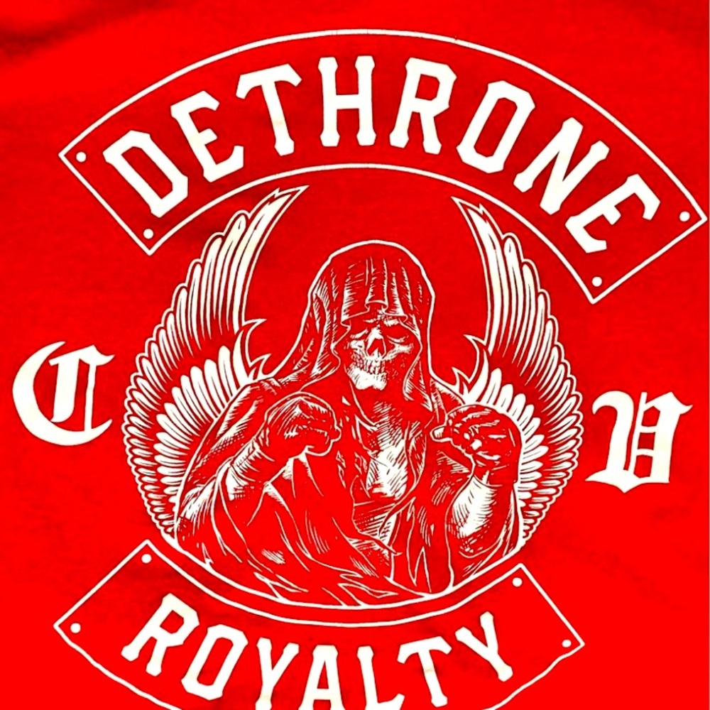 Dethorne Royalty Grim Reaper MC Graphic Tshirt